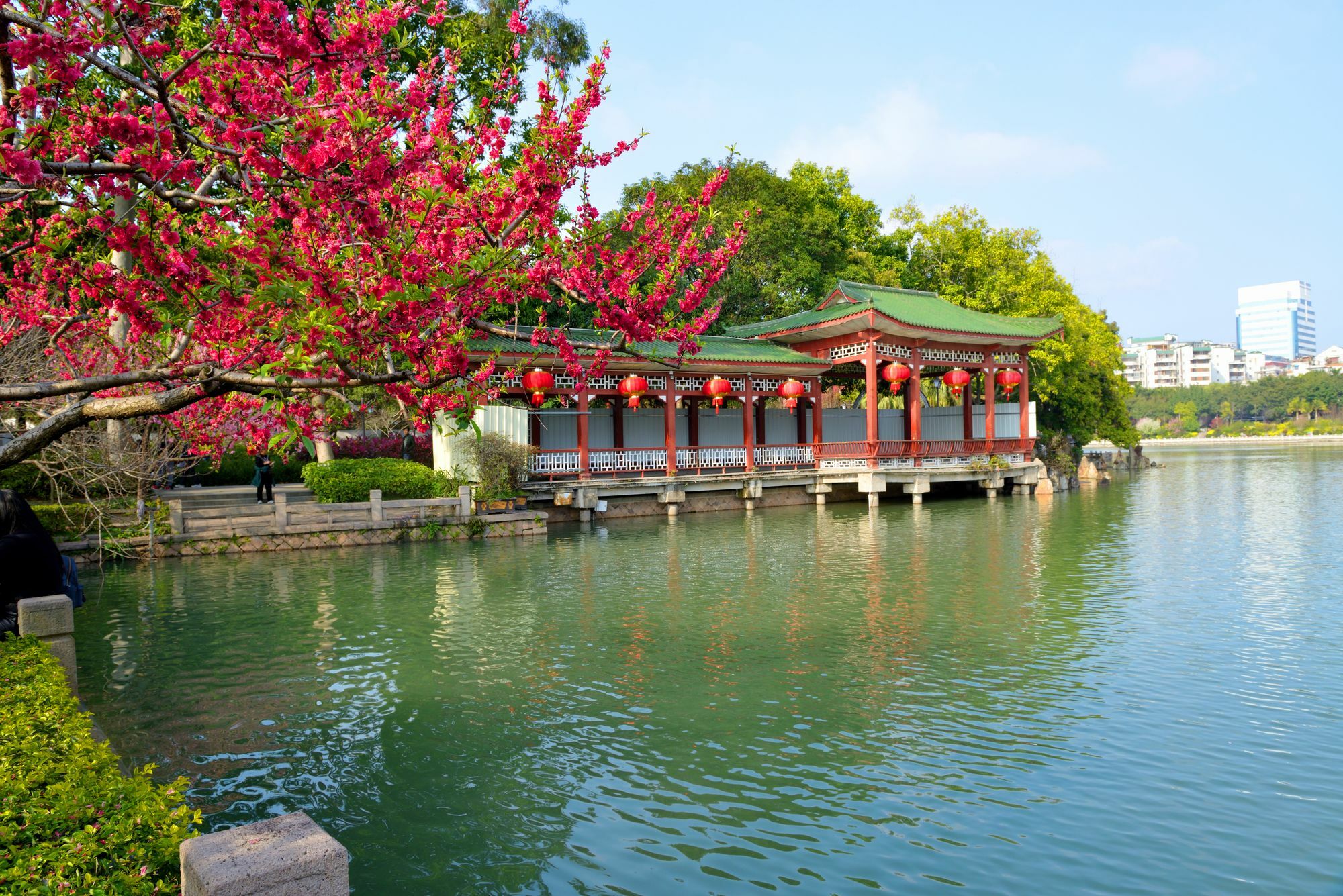 Fuzhou Lakeside Hotel Exteriör bild
